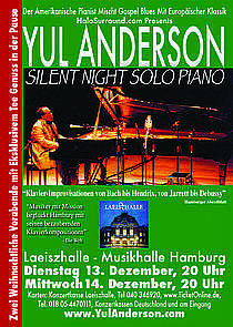 Yul Anderson Dezember Konzerte cmyk300dpi Yul Anderson:  Stille Nacht jazzinhamburg