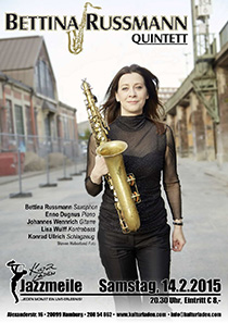 Bettina Russmann Quintett email Jazzmeile presents: „Bettina Russmann Quintett“ jazzmeile